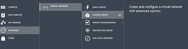 azure vpn create