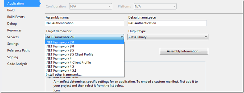 application_target_dotnet_framework